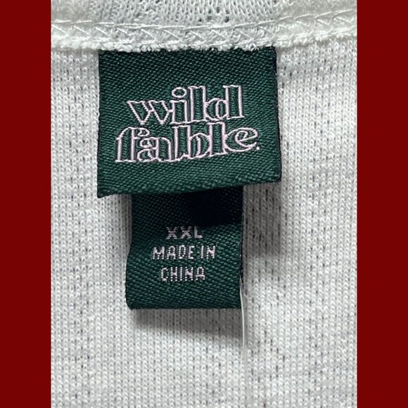 Wild Fable - Women's Long Sleeve Pointelle T-Shirt - White - XXL - Picture 9 of 12